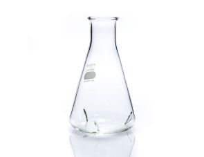 PYREX® 玻璃锥形瓶，带挡板